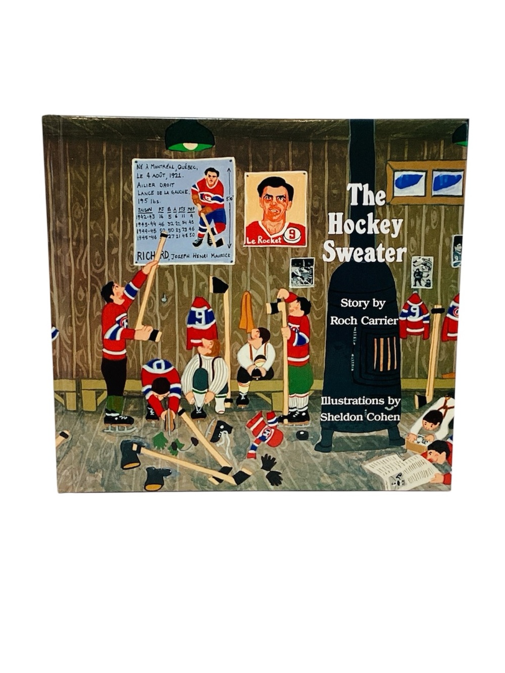 💚 The Hockey Sweater Illustrated Children's Book